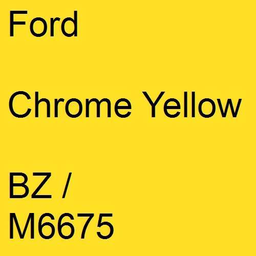 Ford, Chrome Yellow, BZ / M6675.